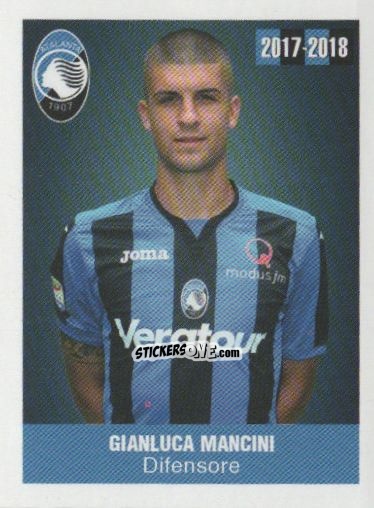 Figurina Gianluca Mancini - Atalanta 2017-2018 n. 101 - Akinda