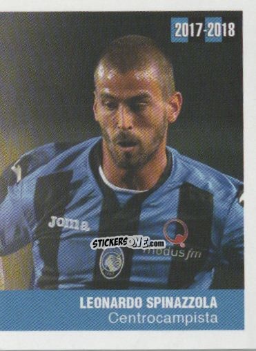 Sticker Leonardo Spinazzola - Atalanta 2017-2018 n. 128 - Akinda