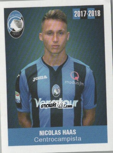 Cromo Nicolas Haas