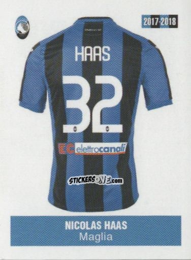 Cromo Nicolas Haas