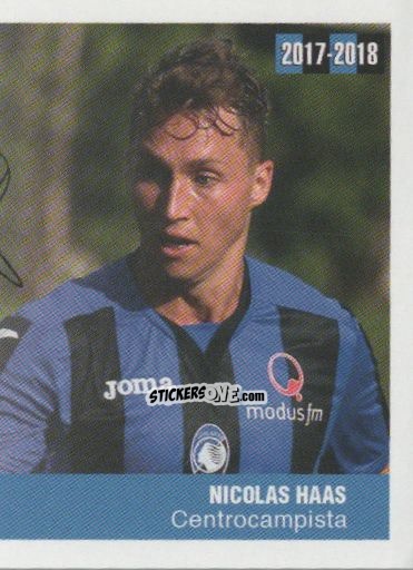 Cromo Nicolas Haas