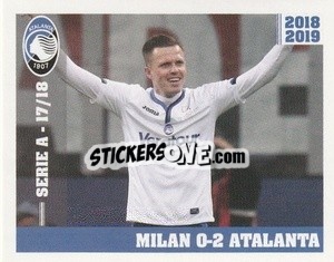 Figurina Milan - Atalanta