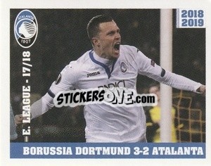 Figurina Borussia Dortmund - Atalanta - Atalanta 2018-2019 n. 33 - Akinda