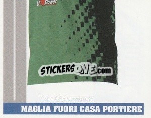 Sticker Fuori Casa Portiere - Atalanta 2018-2019 n. 46 - Akinda