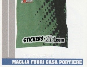 Sticker Fuori Casa Portiere