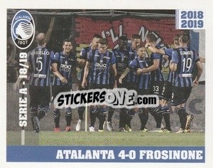 Sticker Atalanta - Frosinone