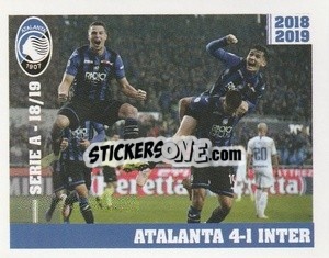 Sticker Atalanta - Inter - Atalanta 2018-2019 - Akinda