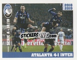 Figurina Atalanta - Inter - Atalanta 2018-2019 n. 57 - Akinda