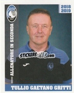 Sticker Tullio Gaetano Gritti - Atalanta 2018-2019 - Akinda