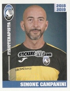 Sticker Simone Campanini - Atalanta 2018-2019 n. 85 - Akinda