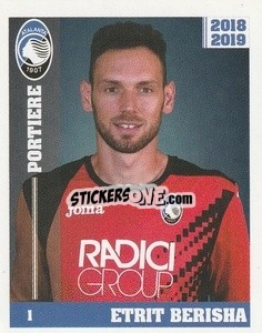 Sticker Etrit Berisha - Atalanta 2018-2019 n. 93 - Akinda