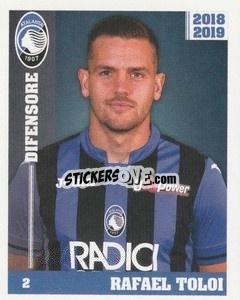 Sticker Rafael Toloi - Atalanta 2018-2019 n. 101 - Akinda