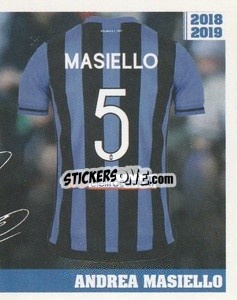Sticker Andrea Masiello - Atalanta 2018-2019 - Akinda