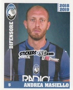 Sticker Andrea Masiello - Atalanta 2018-2019 - Akinda