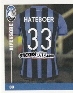 Sticker Hans Hateboer - Atalanta 2018-2019 n. 121 - Akinda