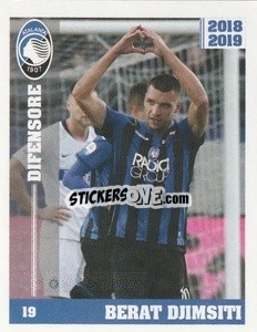 Sticker Berat Djimsiti - Atalanta 2018-2019 n. 132 - Akinda