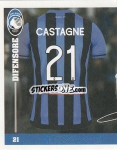 Sticker Timothy Castagne - Atalanta 2018-2019 n. 135 - Akinda