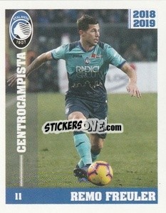 Sticker Remo Freuler - Atalanta 2018-2019 n. 150 - Akinda