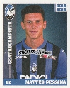 Sticker Matteo Pessina - Atalanta 2018-2019 n. 155 - Akinda