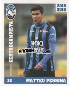 Sticker Matteo Pessina - Atalanta 2018-2019 n. 156 - Akinda