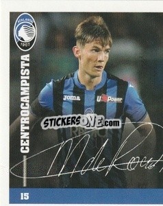 Sticker Marten De Roon - Atalanta 2018-2019 n. 161 - Akinda