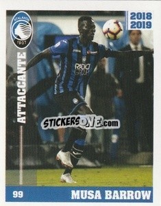 Sticker Musa Barrow - Atalanta 2018-2019 n. 180 - Akinda