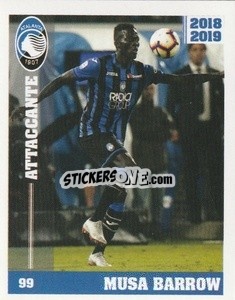 Cromo Musa Barrow - Atalanta 2018-2019 - Akinda