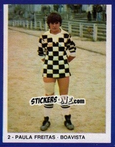 Cromo Paula Freitas - Estrelas do Futebol 1982-1983 - Disvenda