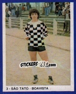 Sticker São Tato - Estrelas do Futebol 1982-1983 n. 3 - Disvenda