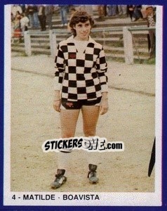 Sticker Matilde - Estrelas do Futebol 1982-1983 - Disvenda