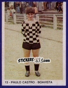 Sticker Paulo Castro - Estrelas do Futebol 1982-1983 n. 13 - Disvenda