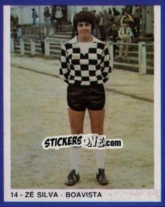 Sticker Zé Silva - Estrelas do Futebol 1982-1983 n. 14 - Disvenda
