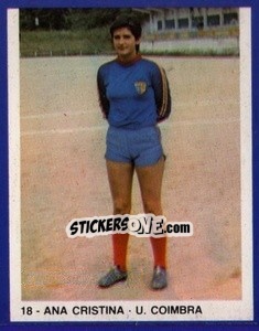 Figurina Ana Cristina - Estrelas do Futebol 1982-1983 - Disvenda