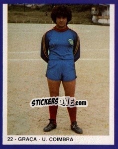 Cromo Graça - Estrelas do Futebol 1982-1983 - Disvenda
