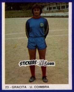 Cromo Gracita - Estrelas do Futebol 1982-1983 - Disvenda