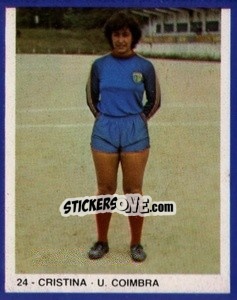 Figurina Cristina - Estrelas do Futebol 1982-1983 - Disvenda