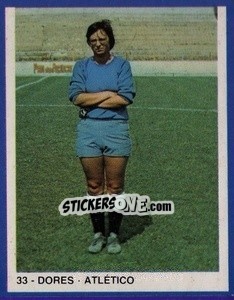 Cromo Dores - Estrelas do Futebol 1982-1983 - Disvenda