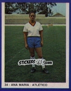 Sticker Ana Maria - Estrelas do Futebol 1982-1983 n. 34 - Disvenda
