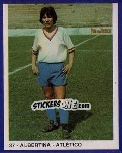 Sticker Albertina - Estrelas do Futebol 1982-1983 - Disvenda