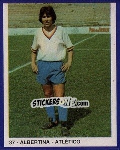 Sticker Albertina - Estrelas do Futebol 1982-1983 n. 37 - Disvenda