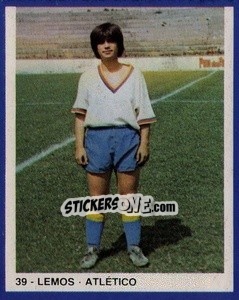 Sticker Lemos - Estrelas do Futebol 1982-1983 n. 39 - Disvenda