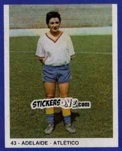 Figurina Adelaide - Estrelas do Futebol 1982-1983 - Disvenda