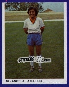 Figurina Angela - Estrelas do Futebol 1982-1983 - Disvenda
