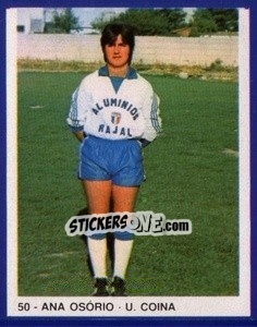 Sticker Ana Osório - Estrelas do Futebol 1982-1983 - Disvenda
