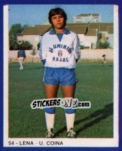 Sticker Lena - Estrelas do Futebol 1982-1983 - Disvenda