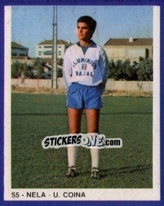 Cromo Nela - Estrelas do Futebol 1982-1983 - Disvenda