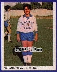 Sticker Ana Silva - Estrelas do Futebol 1982-1983 - Disvenda