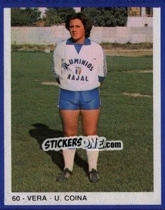 Cromo Vera - Estrelas do Futebol 1982-1983 - Disvenda
