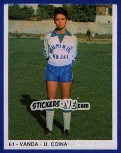 Sticker Vanda - Estrelas do Futebol 1982-1983 - Disvenda
