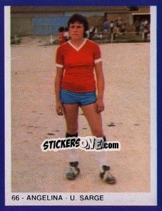 Sticker Angelina - Estrelas do Futebol 1982-1983 - Disvenda